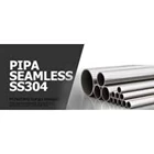 PIPE STAINLESS SA/A312M 304/L B36.19 SMLS PE 6M 1/2'' S40 NSS  1